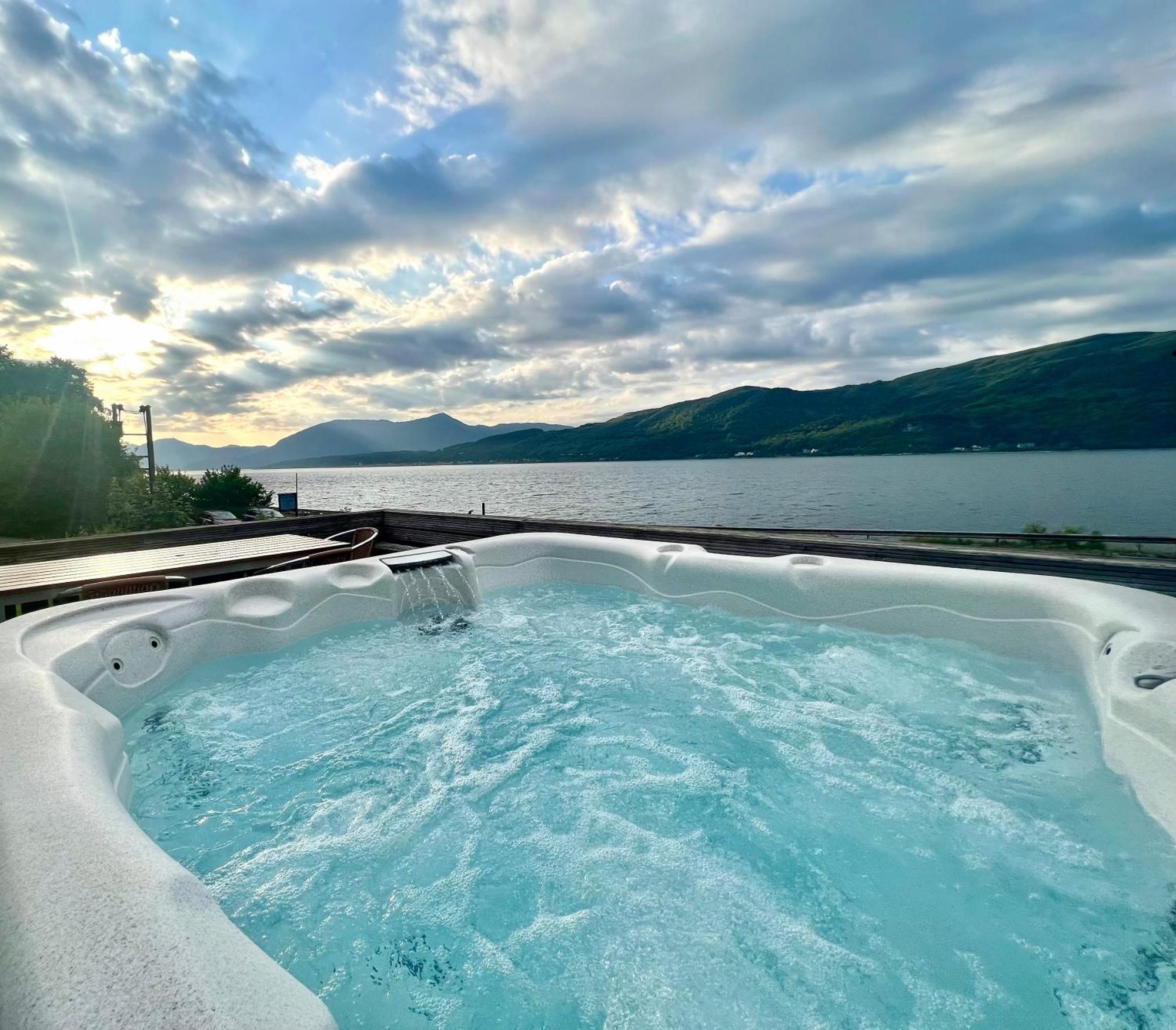 Glenachulish Bay With Hot Tub Βίλα Glencoe Εξωτερικό φωτογραφία